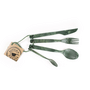 KUPILKA CUTLERY Fork, knife, spoon, teaspoon Green 30250252 KCUTG0