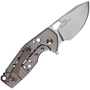 Couteaux FOX FOX/VOX SURU PLIANT. MAN. FIBRE DE CARBONE/CADRE EN TITANE SABLÉ - LAME M390 FX-526 TCB