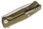 Lionsteel Folding knife STONE WASHED M390 blade, GREEN aluminum handle MT01A GS