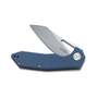 KUBEY Nouveau Vagrant Liner Lock Couteau Pliant Manche G10 Bleu Denim KU291F