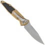 Microtech SOCOM ELITE AUTO S/E APOCLYPTIC PART SERRATE TAN 160A-11APTA