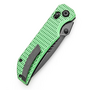 TENABLE KNIVES Eaglestrike Blackwash Nitro-V 0.118&quot; / 3.0mm Green Anodized Aluminum T1095V3