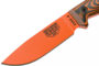 ESEE-4 orange blade, orange/black G-10 3D handle, black sheath 4POR-006
