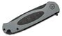 Petrified Fish PFB03 Stamp Black Stonewashed D2 Carbon Fiber With Gray G10 PFB03GADW