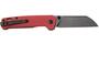 QPS Penguin V2 D2, Black Stonewash, Griff: Rotes Micarta QS130V2-D2