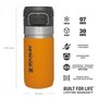 STANLEY GO FLIP Vacuum Water Bottle .47L orange  10-09148-027
