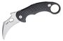 Lionsteel Folding knife STONE WASHED MagnaCut blade, BLACK aluminum handle LE1 A BS