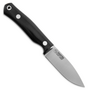 Casstrom No.8 SFK, Black micarta, Stainless/Flat CASS-12820