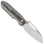 Kansept Thunderhead Satin CPM S35VN,Stonewashed Ti with 80S Camo CF K1106A4