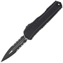 Microtech CYPHER II D/E BLACK PART SERRATE TÁTICO 1242-2T