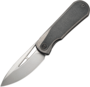 We Knife Baloo Gray Titanium Handle With Dark Green Micarta Inlay WE21033-4