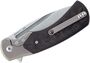 FOX Knives FX-F2017 40th Anniversary Knife, M390 Satin Plain Blade, Carbon Fiber/Titanium Handle