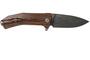 Lionsteel Liner Lock Sleipner Blade PVD+SW blade, SANTOS WOOD handle, IKBS KUR BST