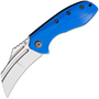 Kansept KTC3 Stonewashed 154CM, Dark Blue G10 T1031A3