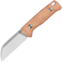 QSP Knife Baby Penguin  14C28N, 2 tone stonewash-satin,  G10 + copper foil QS130BP-C1