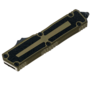 Microtech SCARAB II GEN III D/E BLACK STANDARD OD GREEN 1280-1OD