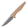 ANV Knives Z300 - Sleipner, Stonewash / Plain edge, G10 Coyote / Liner Lock ANVZ300-012