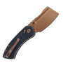 Kansept Korvid V Rose Gold Coated D2 Black G10 TE2030V1
