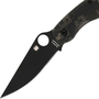 Spyderco Military Model G-10 Camo Black Blade C36GPCMOBK