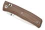 LionSteel NINI Folding knife M390 satin blade, full NATURAL Canvas handle NN1 CVN