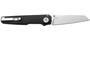 MKM MIURA – CPM Magnacut SW bld - SOLID Black Alu hdl, BUTTON LOCK - REV. S/S CLIP MK MI-ABK