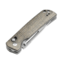 Kizer 154CM Blade Clutch Lock Micarta Handle V4481C2 (3.31&quot; Stonewash)