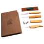 Beavercraft Spoon and Kuksa Carving Professional Set in gift book-box S43 book