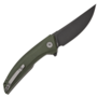 Petrified Fish PFP05 Deepsea Black Stonewash K110 Green Micarta PFP05GRMDW