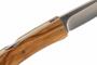 Lionsteel Opera Folding knife with D2 blade, Olive wood handle with sheath 8800 UL