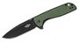 Oknife 154CM, Aluminium, OD Green Freeze (OD Green Aluminium Handle)