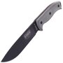ESEE Knives Model 6 black blade, grey micarta handle, molded sheath