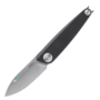 ANV Knives Z050 Stonewash/Plain edge, Dural Black/Slipjoint