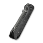 Civivi Crabby Shredded Carbon Fiber HandleDamascus BladeLiner Lock