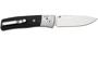 LionSteel NINI Folding knife M390 satin blade, Ti BOLSTER, BLACK G10 handle NN2 GBK