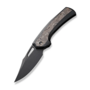 We Knife Nefaris Black Titanium Handle With Copper Foil Carbon Fiber Inlay WE22040F-1
