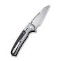 CIVIVI Sentinel Strike Gray Aluminum Handle With Black FRN Integral Spacer Stonewashed K110 Blade C2