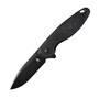 Kizer Cozy Liner Lock Knife, Black G10 - V3613C1