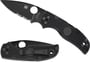 Spyderco Native 5 Lightweight Black Black Blade C41PSBBK5