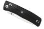 LionSteel NINI Folding knife M390 satin blade, full BLACK G10 handle NN1 GBK