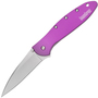 Kershaw Ken Onion LEEK Assisted Flipper Knife, Purple K-1660PUR