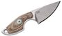 MKM MIKRO 1 Natural canvas micarta BÖHLER M390 - DROP POINT MK MR01-NC