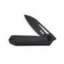 KUBEY Royal Nest Liner Lock EDC Pocket Knife Front Flipper Black G10 Handle KU321H