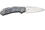 Viper Alfa Coltello chiudibile con blocco a pompa mavanzato con lama wharncliffe in a V6020TI3DBL