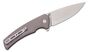 SENCUT Serene Gray Aluminum Handle Satin Finished D2 Blade S21022B-3