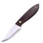 Brisa Bobtail 80-Bison micarta 12C27 Scandi Sheath Bobtail 80 Kydex - Flat BRS-033-9955-11515