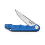 KUBEY Mizo Liner Lock Front Flipper Vouwmes Blauw G10 Handvat KU2101B