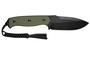 Sencut Toxodon SENCUT OD Green G10 Handle Black 9Cr18MoV Blade w kydex sheath S24036-2