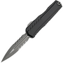 Microtech Cypher® II D/E Apocalyptic® Partial Serrated 1242-11AP