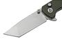 QSP Knife Grebe T 14C28N Rough Micarta Dark Brown QS148-A1