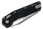 Microtech MSI® S/E Tri-Grip Injection Molded Black Apoc Part Serr 210T-11APPMBK